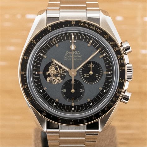 moon landing watch|omega moonwatch 50th anniversary price.